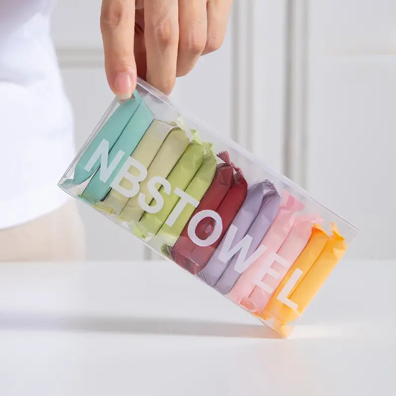 Disposable Compressed Towels Face Towels Thickened Enlarged Pure Cotton Bath Towels Travel Cleansing Individually Packaged Portable Face Towels