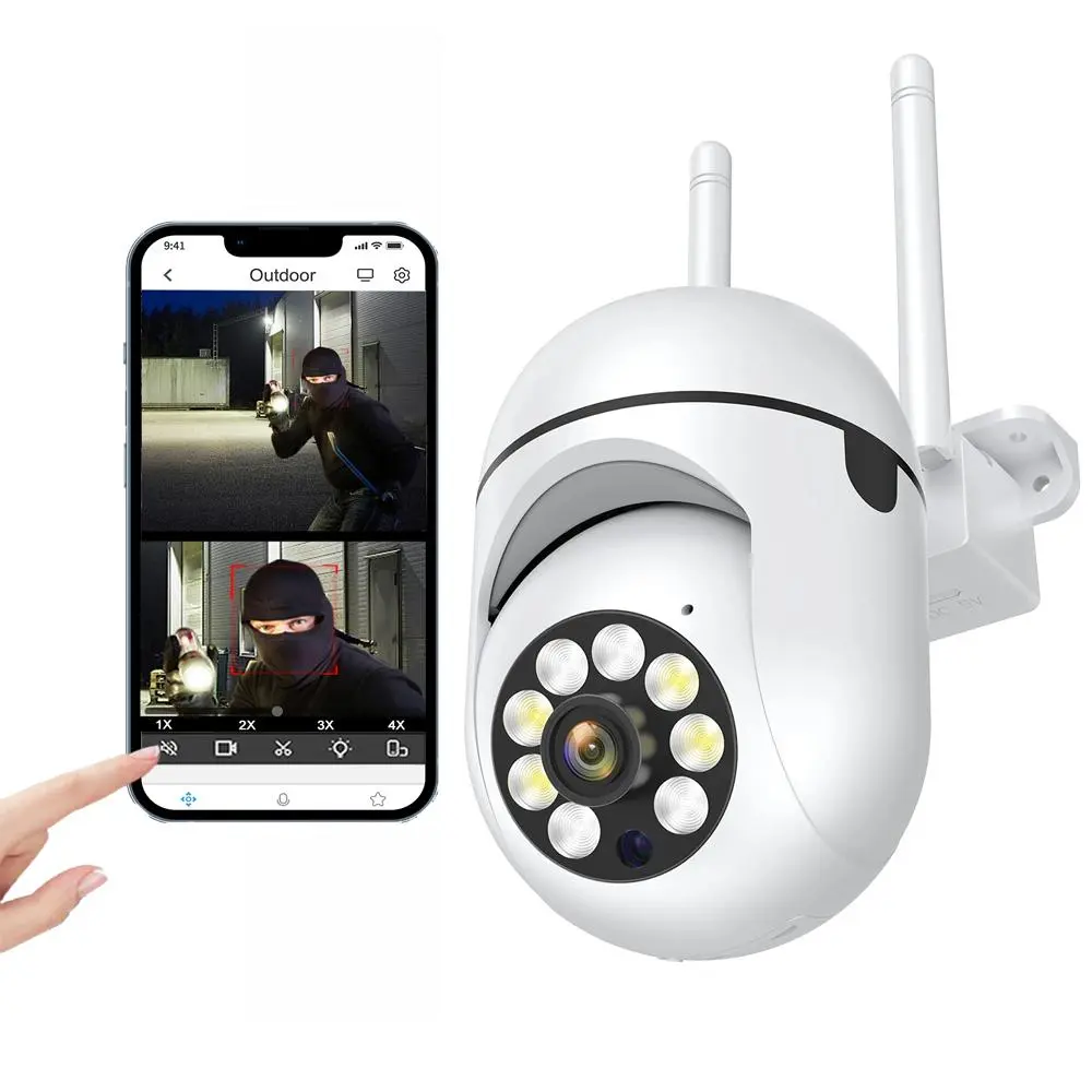3MP 2.4G/5G IP WiFi Camera, Outdoor Smart Home Security Camera, Waterproof External Security Wireless Camera, Essential for Protecting Your Home Day and Night