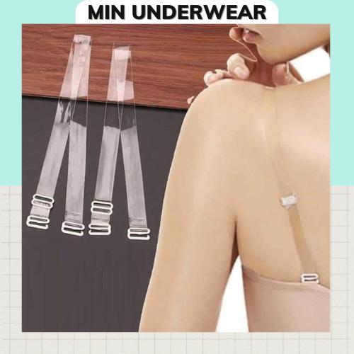 429 Dây Áo Ngực Dây Áo Lót Nữ Trong Suốt Sợi Phở Sợi Bún Móc Kim Loại