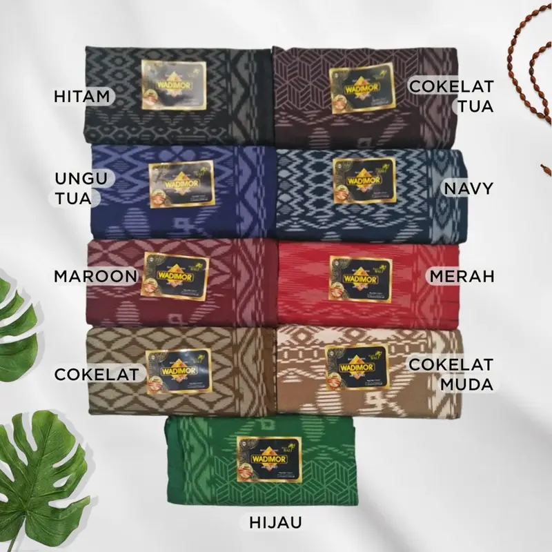 Sarung Wadimor Motif Bali Sarung Tenun Pria Dewasa Katun 0