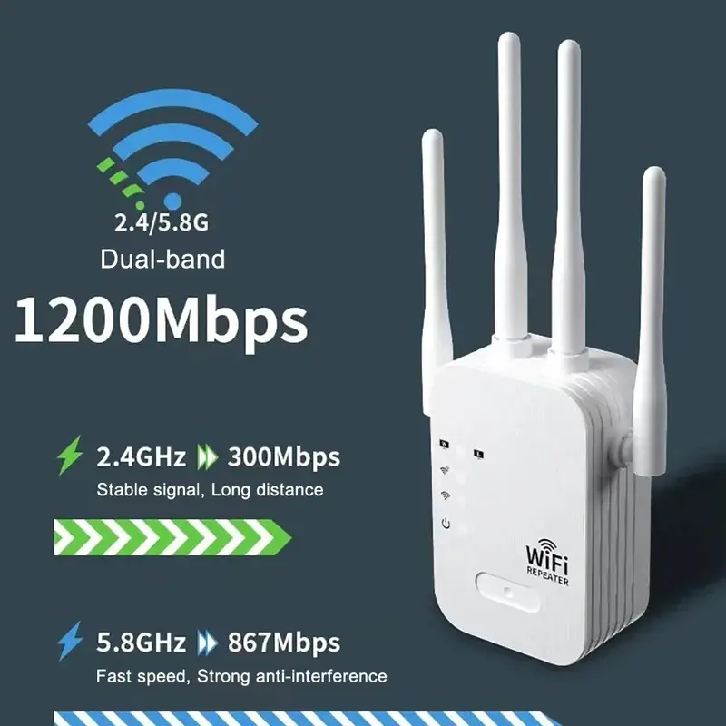 Pengulang WiFi, Penggalak WiFi, Penguat WiFi, Julat Dwi 5G dan - TikTok ...