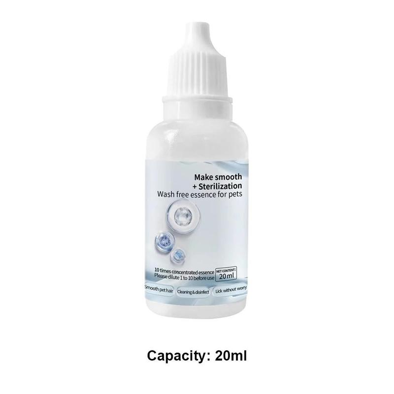 Product Introduction of 3-5pc Cat Steam Brush Wash Free Essence Hair Serum Animal Grooming Essence Cat Dog Depilation for Cat Steamy Brush Pet Cleaning 12