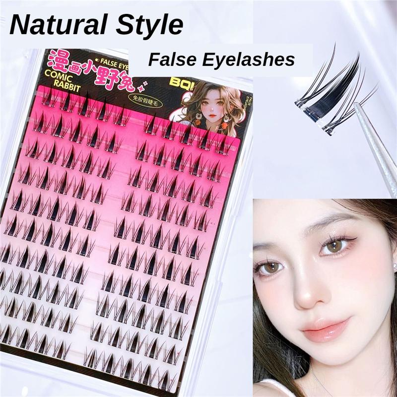 Product Introduction of Ultimate Lash Kit 💫 BQI 100-120 Cluster False Eyelashes | Self Adhesive Glue-Free Softer C Curl Baby Bend Trilogy Style Reusable【FREE GIFTS Tweezer 】 32