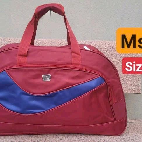 túi trống size đại  sức chứa lớn M t79 Bag tuitrong dulich 【 lớn 】 màu đen nhẹ Nhung Đeo Vai 3