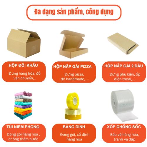 20x10x10 hộp carton đóng hàng Super Box thùng bìa gói hàng chắc chắn giá rẻ 6