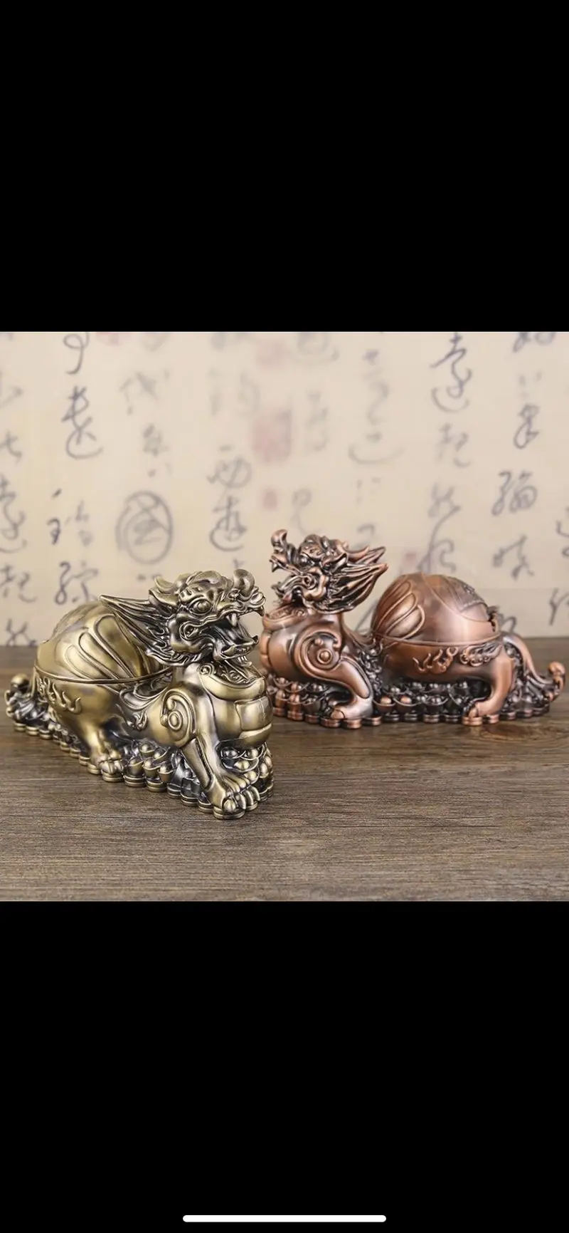 Product Introduction of Gạt tàn bằng đồng, có Dragon Ball, Voi, Gia súc, Ngựa Gỗ, đại bàng trang trí, trang trí nội thất, bán lớn 7