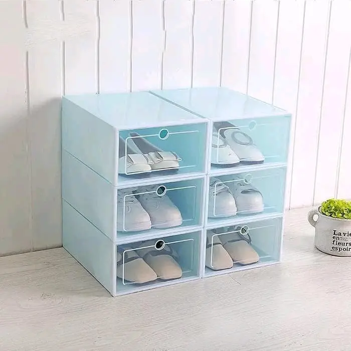 KOTAK SEPATU PORTABLE / KOTAK SEPATU LIPAT 0