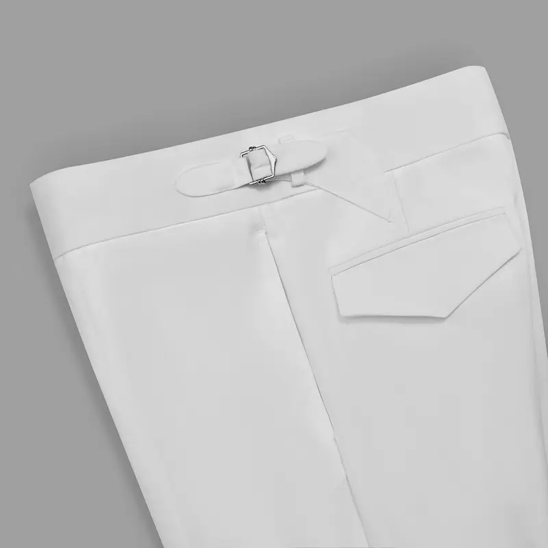 Quần âu trắng form slimfit Chất Ngất Store. 1