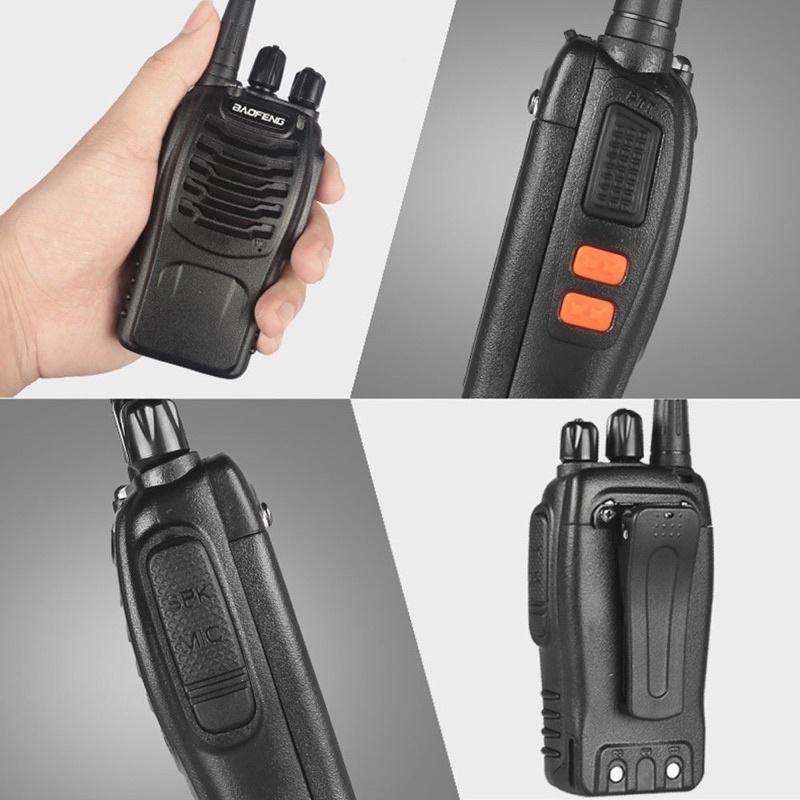 Bộ Đàm Chống Nước Ngoài Trời, Bộ Đàm 5WB BF-888S, Phạm Vi 16 Kênh, Phạm Vi 5KM, 1 Cặp [2 Đơn Vị] 3