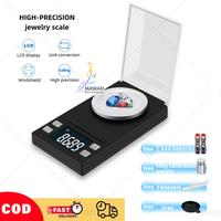 Gambar Timbangan Perhiasan Emas Digital Saku Portabel Akurasi Tinggi 0,001g - DH-8028-100g/0.001g-Black-Battery dari Mawar Best Shopping Kab. Tangerang 1 Tokopedia