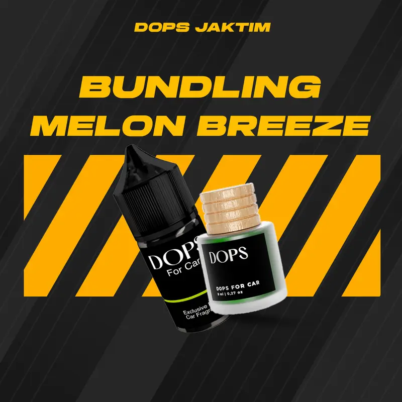 DOPS Jaktim Bundling Gantung & Refill for Car | Parfum Mobil Gantung & Isi Ulang 30ml l Pewangi Segar Kendaraan Anti Mual 3