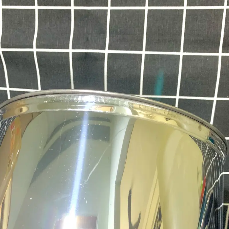 Ống trụng phở / Lòng trụng phở, trụng hủ tiếu inox 430 (đường kính miệng ống 19.5cm, 6 size) 5