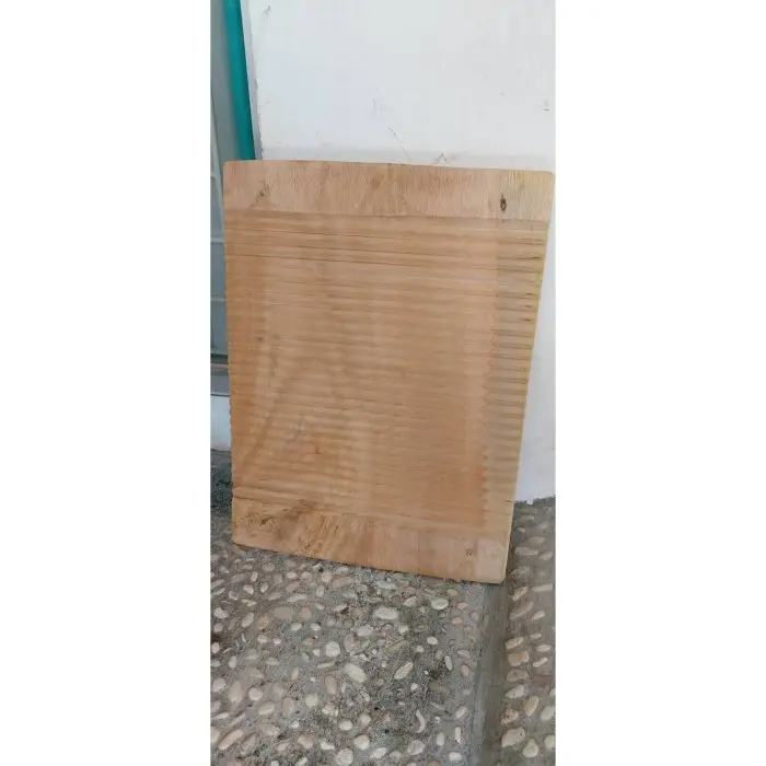 Papan Cuci Baju Penggilasan Kayu Meranti 40cm X 60cm X 7cm