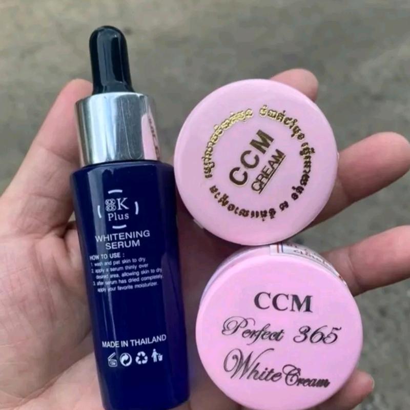 Combo kem Face CCM Ngày Đêm Serum Thái Lan.
