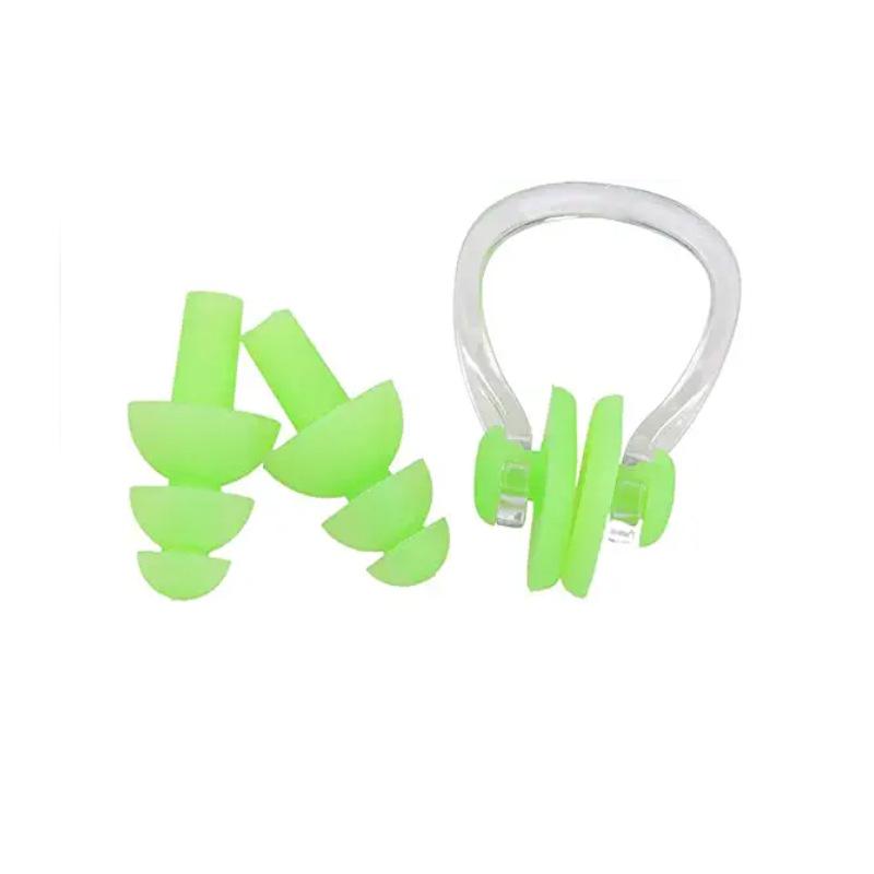 Product Introduction of Silicone swimming nose clip, earplugs, set, swimming earplugs, silicone soft 4