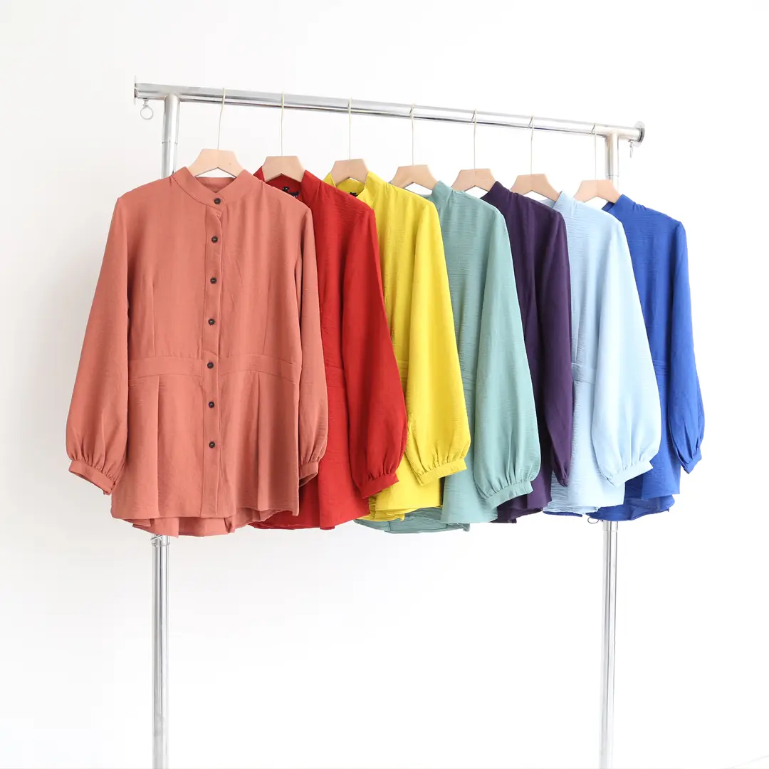 BLOUSE CRINKLE VIANA BY BRUGGMAN SIZE XS - XL