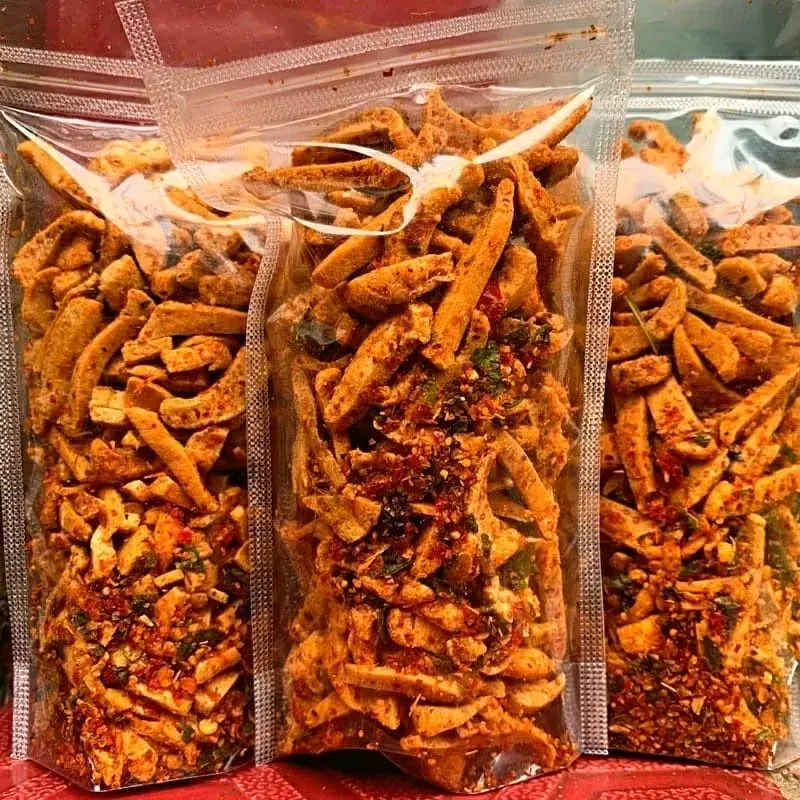 Basreng Viral 100gr kemasan Pouch Basreng Pedas Daun Jeruk 100gr Food Snacks