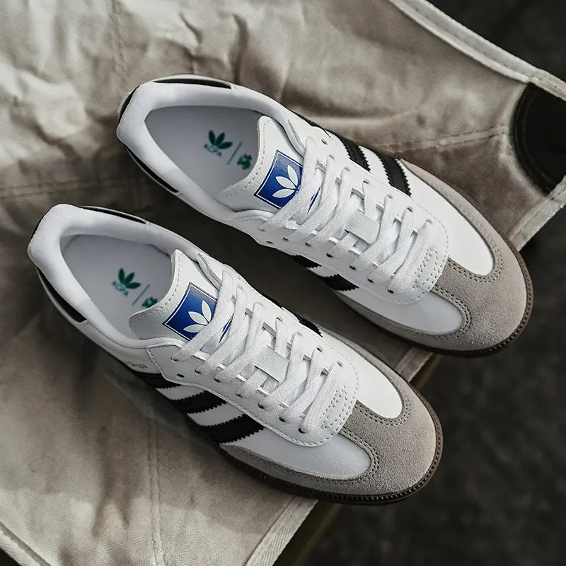 Training shoes, Putian, genuine leather, samba classic three tracks, for men  and women, suitable for spring/summer 2025, Agan shoes, men's sneakers  casual running shoes cheaptapipadu - TikTok Shop Philippines