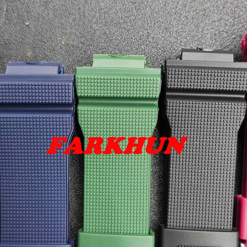 TERBAIK STRAP RUBBER GM 2100 GM2100 BAND TALI JAM TANGAN KALEP GM-2100 GSHOCK WATCH KARET HITAM HIJAU ABU NAVY MERAH PUTIH BEST SELLER BLACK GREEN GREY RED WHITE 2