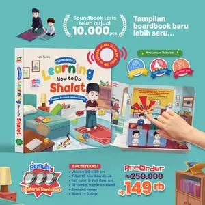 Ziyadbooks - Sound Book : Learning How to do Shalat - Buku Bergambar Anak Belajar Bacaan dengan Suara Shalat