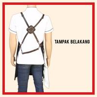 Gambar Apron Barista - Jeans (synthetic leather) dari Craftdale Kota Administrasi Jakarta Barat 3 Tokopedia