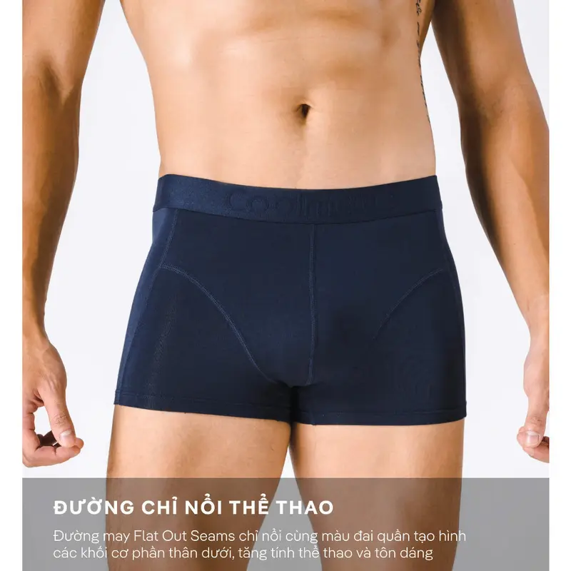 Quần lót nam Trunk ExComfort Bamboo thoải mái tối đa Coolmate 3