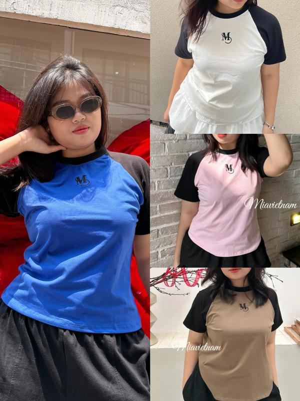 Áo baby tee raplan bigsize - MiaVN