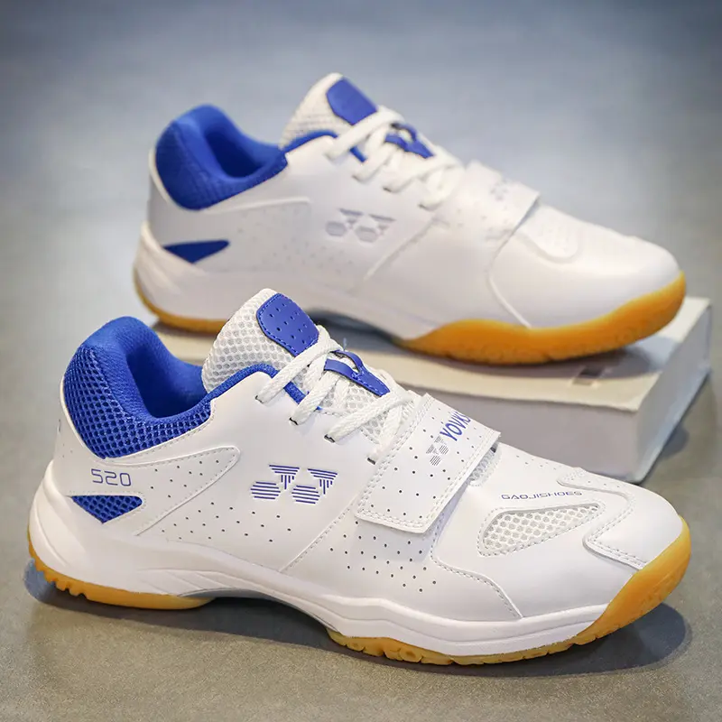 Badminton Shoes for Men, Autumn and Winter Shock Absorption Sports Shoes for Middle School and High School Students, Professional Competition Training Volleyball and Table Tennis Shoes