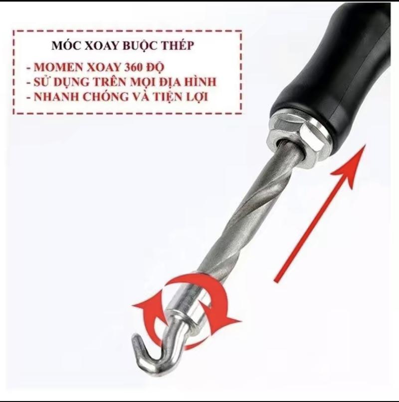 Product Introduction of Móc buộc thép tự động, tay buộc thép tay xoay, dụng cụ chuyên nghiệp buộc khung thép sàn, khung thép cột 3