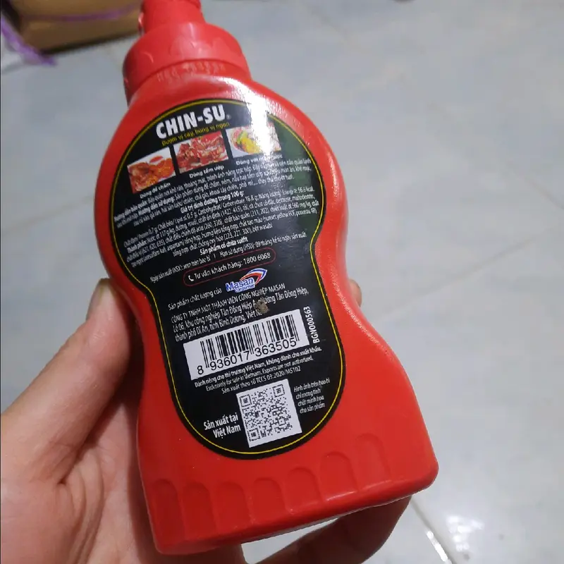 Tương ớt chin su  Đượm vị cay ,bùng vị ngon 250g Gia Vị 1