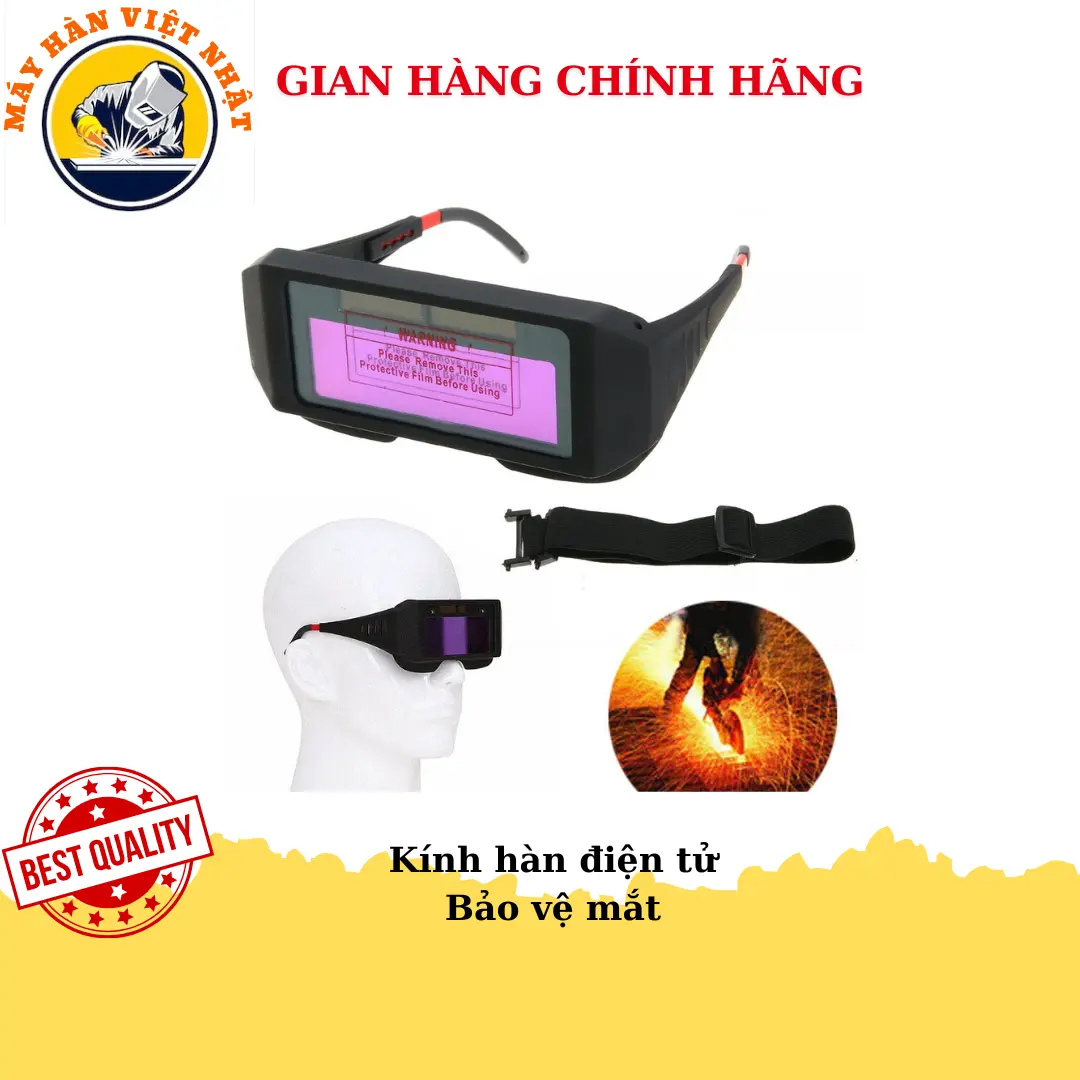 Kính hàn điện tử bảo vệ mắt.Tránh ánh sáng hồ quang