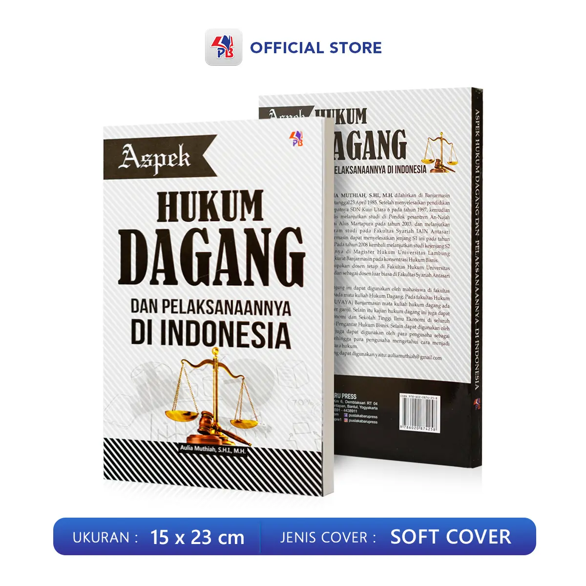 Buku Aspek Hukum Dagang dan Pelaksanaannya Di Indonesia / Pustaka Baru Press - PB