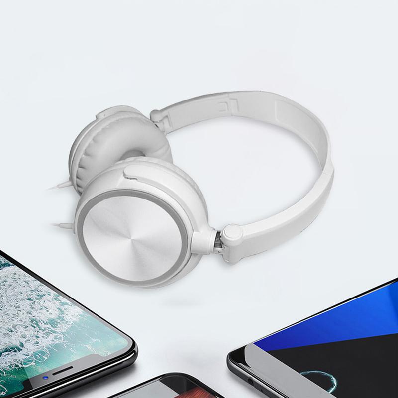 Tai nghe có dây, S1, Tai nghe Bass Có Thể Gập Lại, cho điện thoại Chụp Tai Nghe Nhạc Earphone Nhét Tai 8