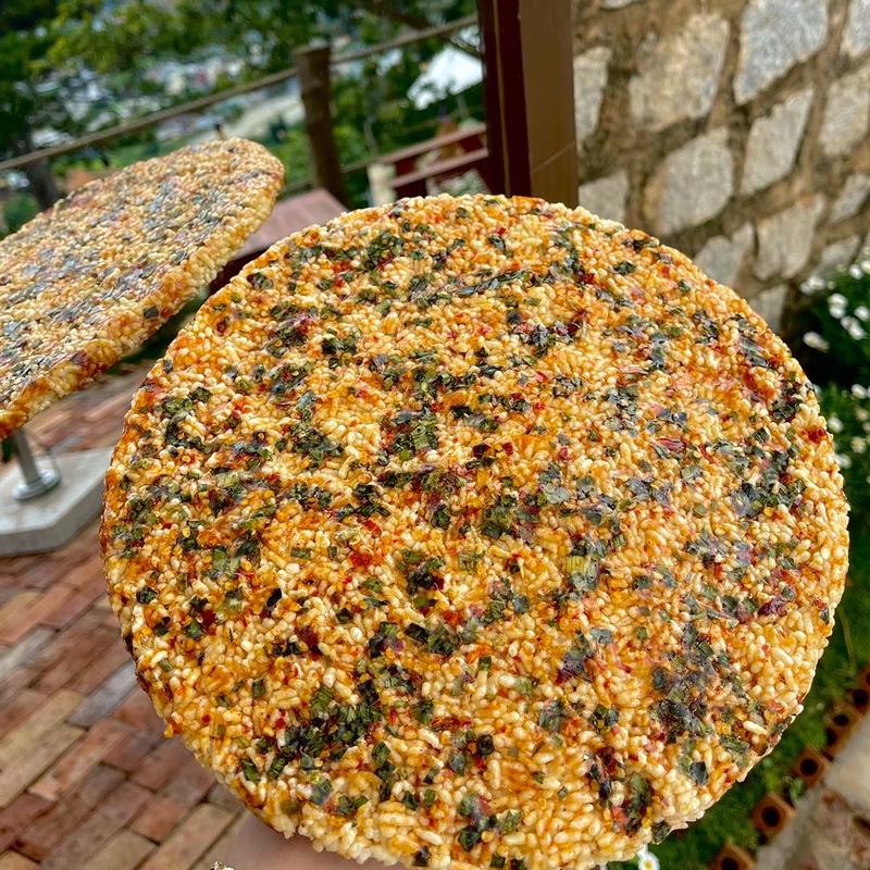 Cơm cháy đáy nồi sốt mắm hành cay 500g Chú Bảy