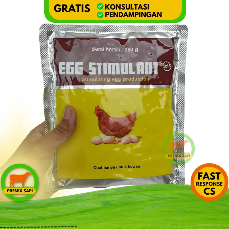 EGG STIMULANT 250gr - Vitamin Multivitamin Pemacu Pemicu Produksi Telur 3