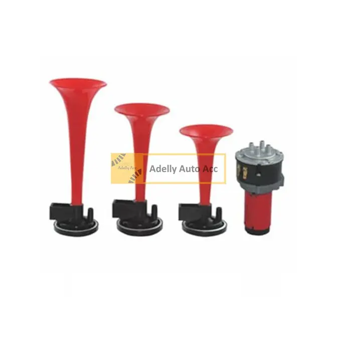 Klakson Trompet Terompet 3 corong telolet 12 & 24 Volt + Dinamo Car 2