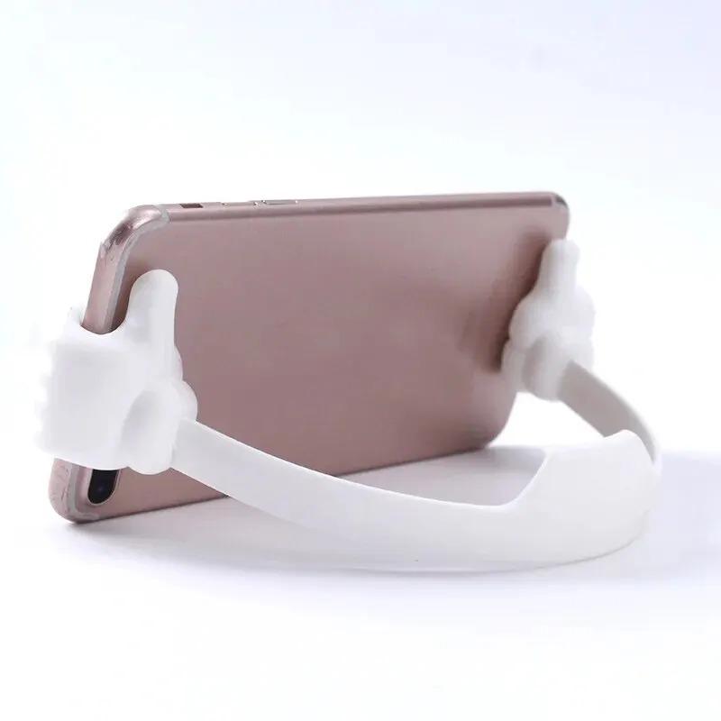 Portable Thumbs Up Giá đỡ điện thoại di động Bàn lười Máy tính bảng linh hoạt đa năng Giá đỡ điện thoại thông minh cho iPhone Samsung 5