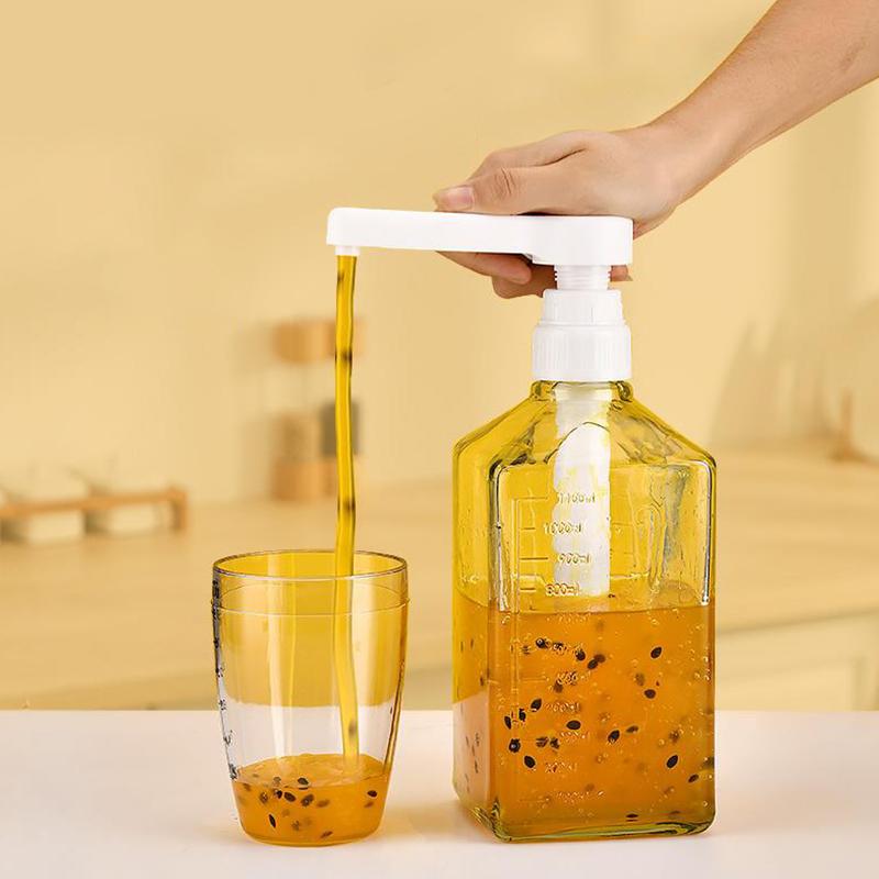 Product Introduction of Syrup Pumps Dispenser Replacement Sauce Pressure Nozzle Bottle Pump Containers for Coffee Kitchen Seasoning Liquid 28
