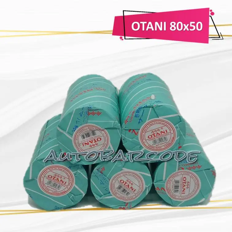 Kertas Thermal 80X50 / 79X50 OTANI Support Printer 80MM Kasir Struk - Nota Hitam Putih Roll