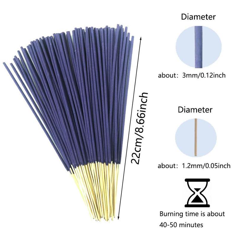 Product Introduction of Multi-scented Incense Stick, 125pcs/set Aromatherapy Incense Stick, Home Fragrance for Yoga Meditation Sleep Reading,  Teenage Girl Gifts 3