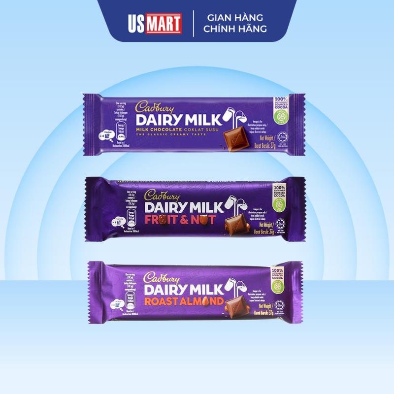 Socola Cadbury Dairy Milk (Nhiều Loại) Ăn Vặt Snack