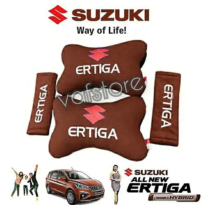BANTAL MOBIL SUZUKI ERTIGA WARNA COKLAT DARK 0