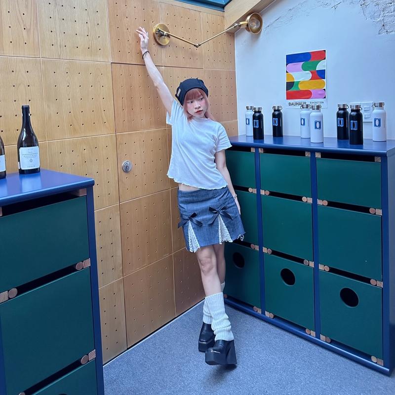 Ran Top - Áo thun khoét lưng phong cách coquette Remmus dành cho nữ Women