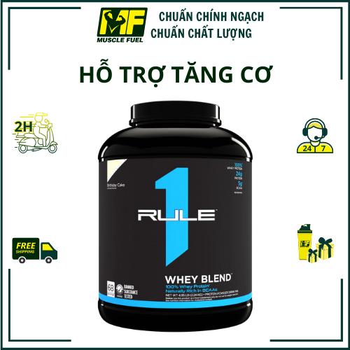 [HÀNG CÔNG TY] RULE 1 R1 WHEY BLEND 5LBS (2,2KG) 66-69 LIỀU DÙNG, BỔ SUNG PROTEIN, PHỤC HỒI CƠ BẮP. rule 1  blend
