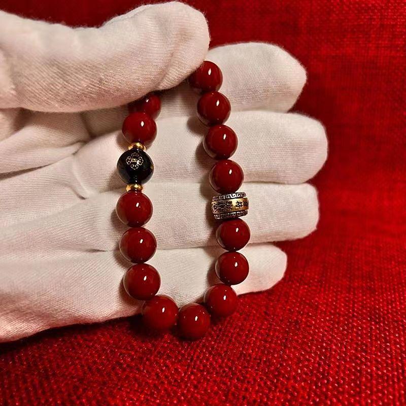 Vòng Tay Bồ Tát Manjushri, 12 Mảnh, Dành Cho Nam Và Nữ, Hạt, Chuyển Giao An Toàn, Dây Đeo Tay 7