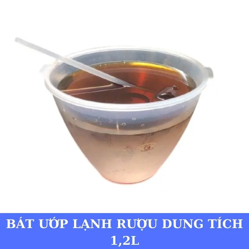BÁT ĐỰNG RƯỢU & TRÁI CÂY ƯỚP LẠNH RẺ NHẤT TẶNG KÈM MUỖNG MỤC 2