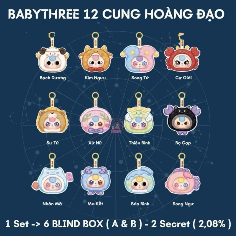 Babythree Cung Hoàng Đạo | Babythree Chính Hãng