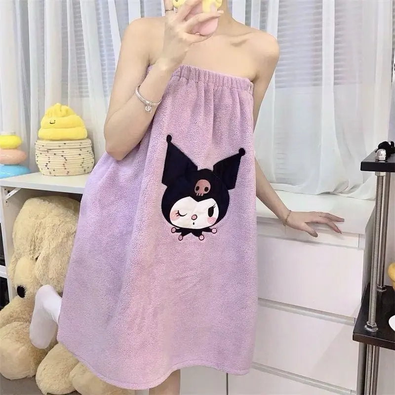 ￼Bộ Combo 3  món khăn dạng váy ( khăn quây-khăn trùm tóc-băng đô)  chất vải mềm mịn thấm hút mau khô 2