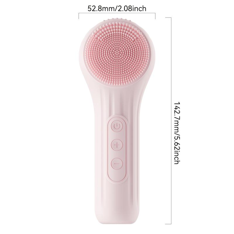 Product Introduction of Máy Massage Làm Sạch Da Mặt, Có Thể Sạc Lại USB, Cầm Tay, Không Có Mùi Thơm, Dụng Cụ Thủy Trị Liệu Làm Đẹp, Thích Hợp Để Tẩy Trang Và Rửa Mặt, Món Quà Hoàn Hảo Cho Bé Gái 1