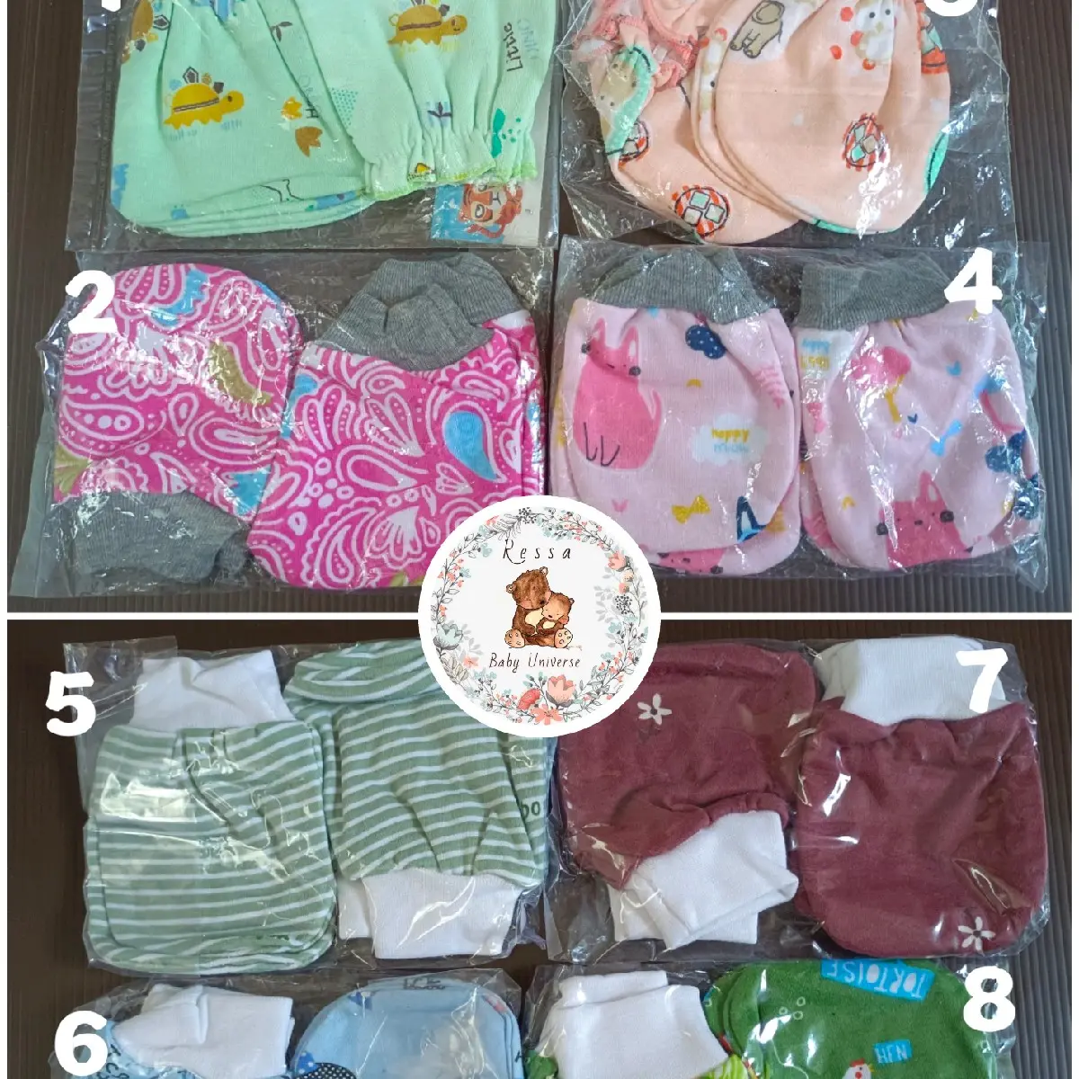Sarung tangan bayi dan kaki Bayi